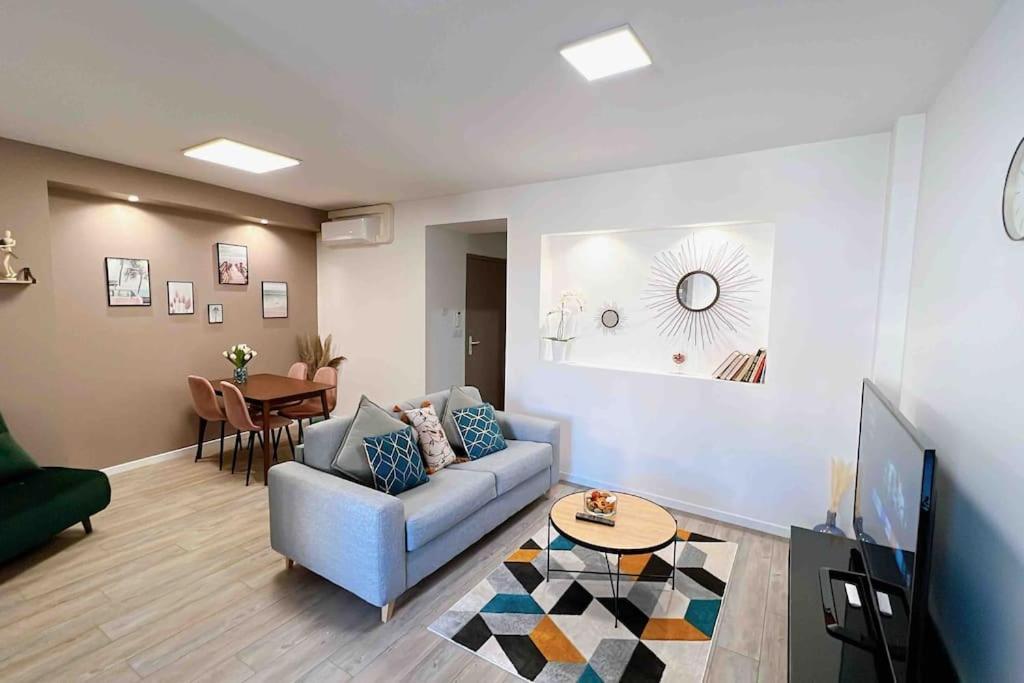 Accueillant T2 Renove Clim Centre Ville Terrasse Brive-la-Gaillarde Exterior foto